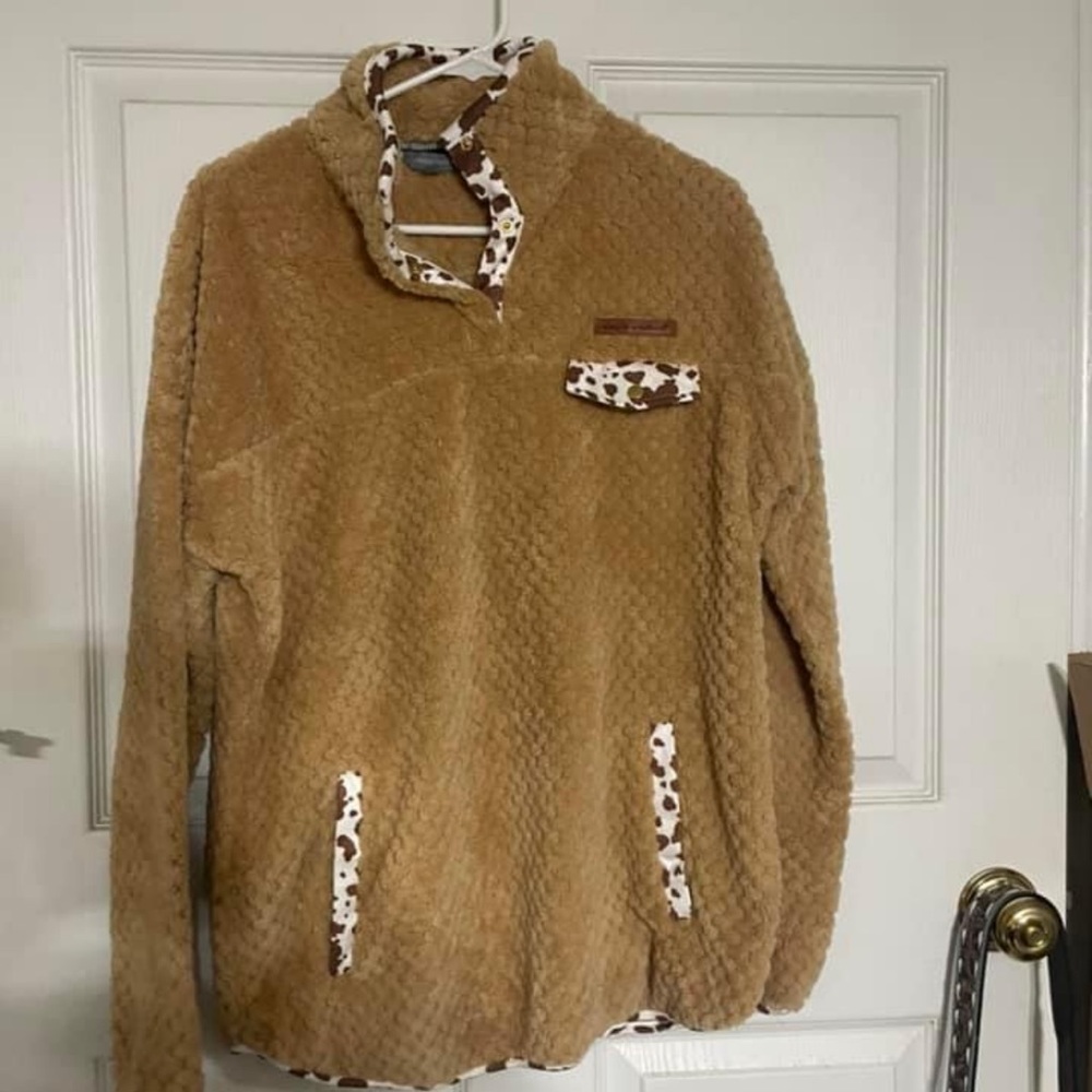 fleece sweatshirt
